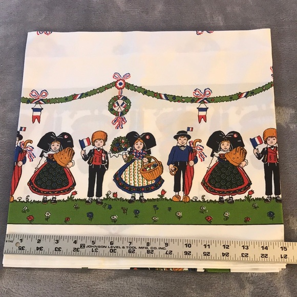 HANSI French Tablecloth 39 inch square NWT - Picture 5 of 16